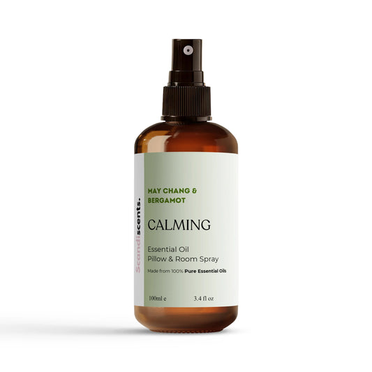 Calming Pillow & Room Spray - May Chang & Bergamot-0