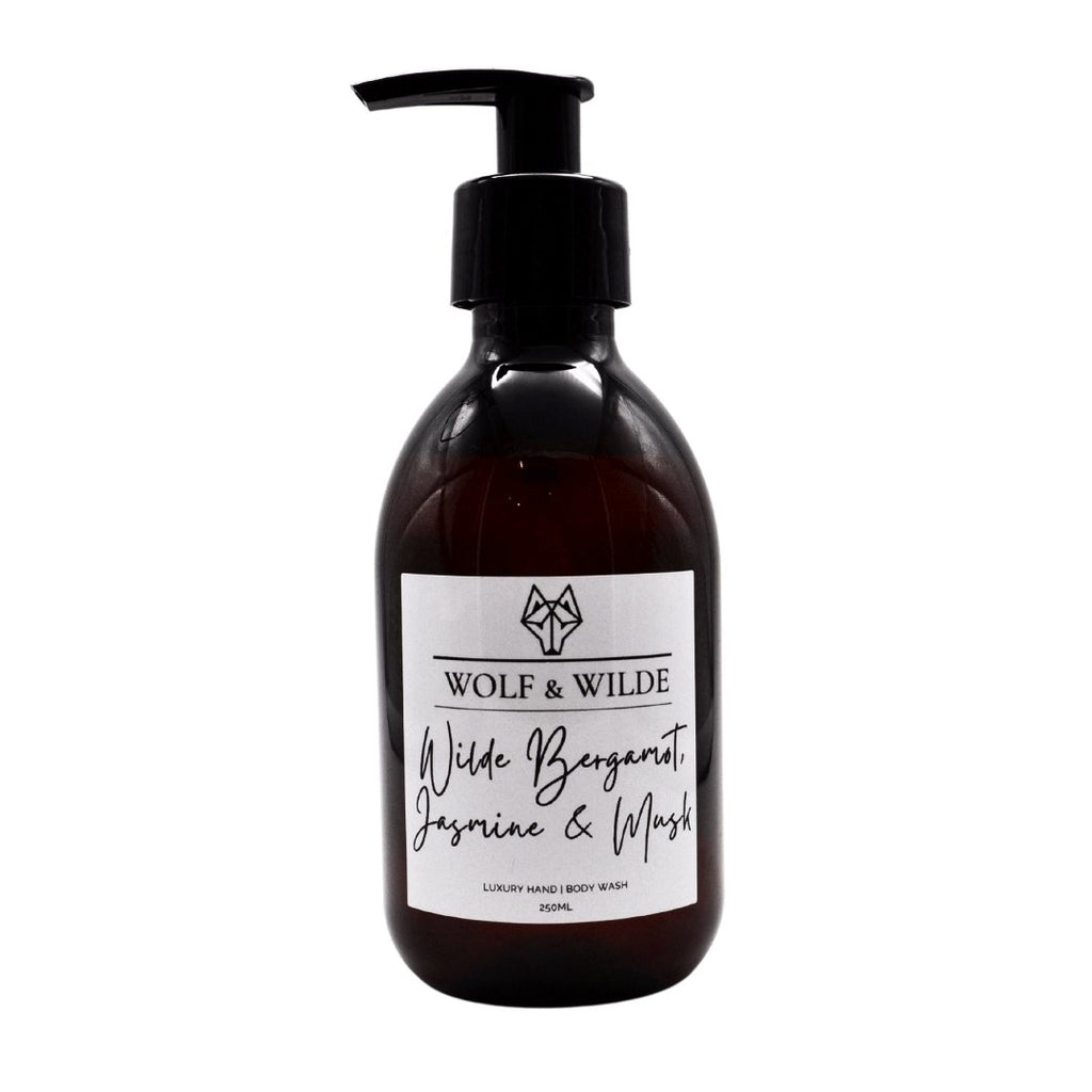 Wilde Bergamot, Jasmine & Musk Luxury 2 In 1 Liquid Soap - Hand & Body 250ML-3