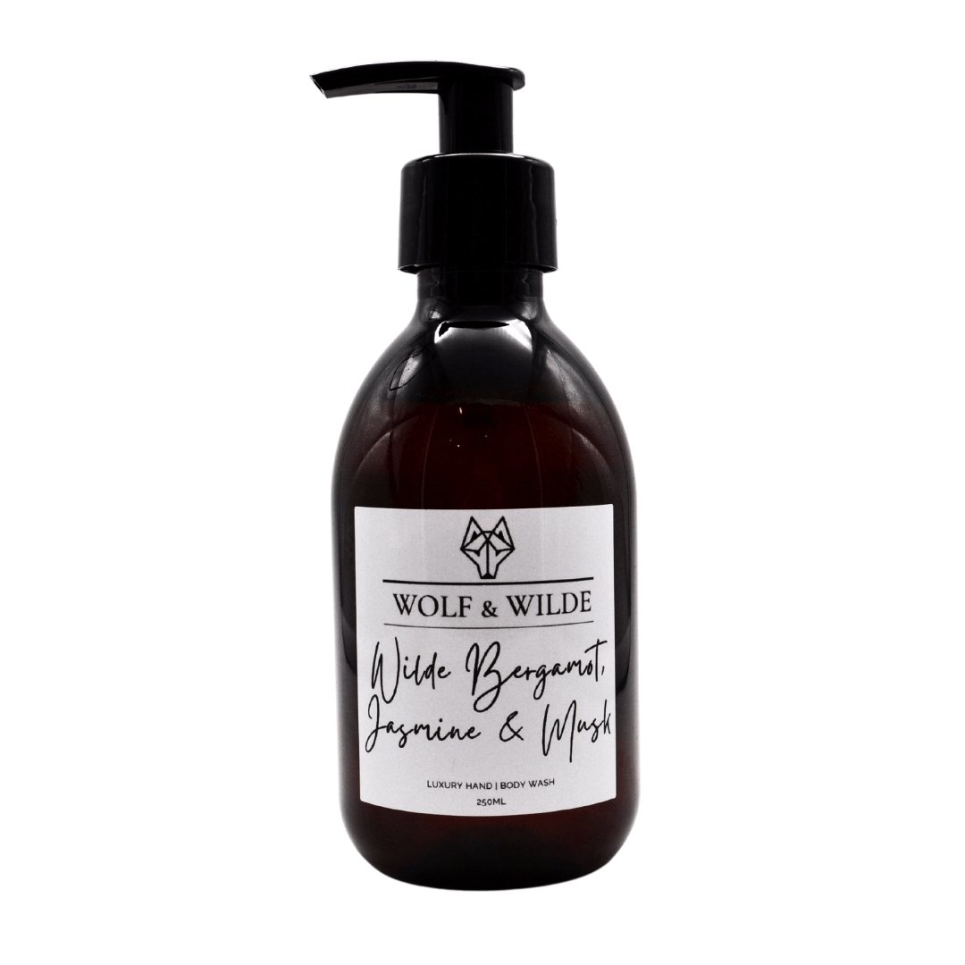 Wilde Bergamot, Jasmine & Musk Luxury 2 In 1 Liquid Soap - Hand & Body 250ML-3